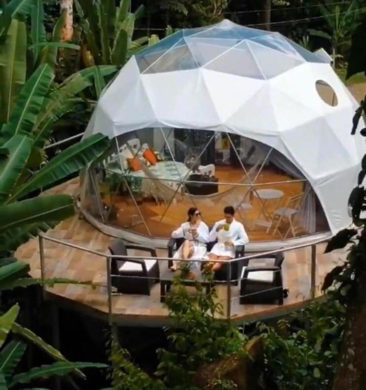 ホテル Faith Glamping Dome Costa Rica マンサニージョ エクステリア 写真