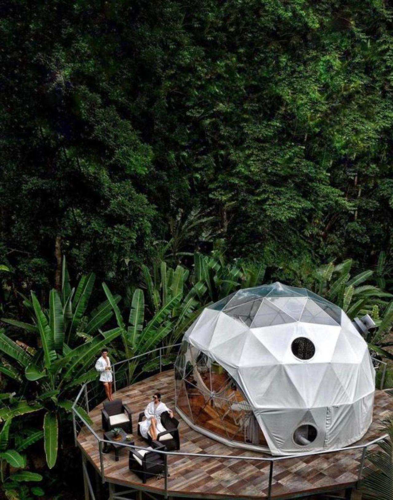 ホテル Faith Glamping Dome Costa Rica マンサニージョ エクステリア 写真