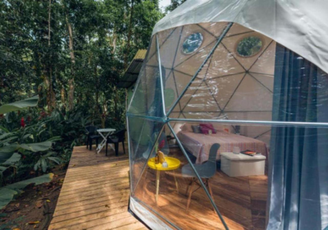 ホテル Faith Glamping Dome Costa Rica マンサニージョ エクステリア 写真